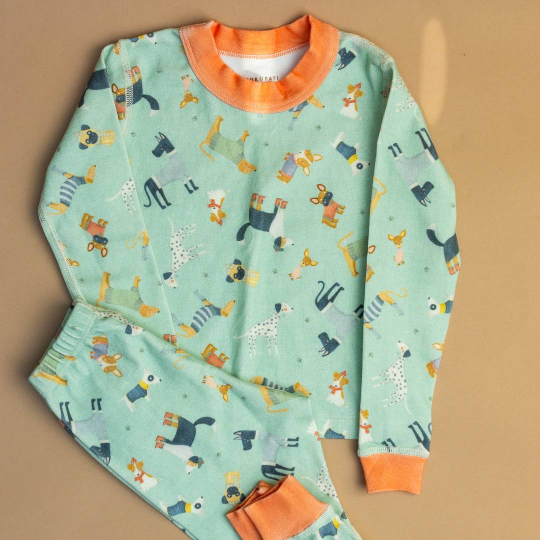 Organic cotton kids pajamas