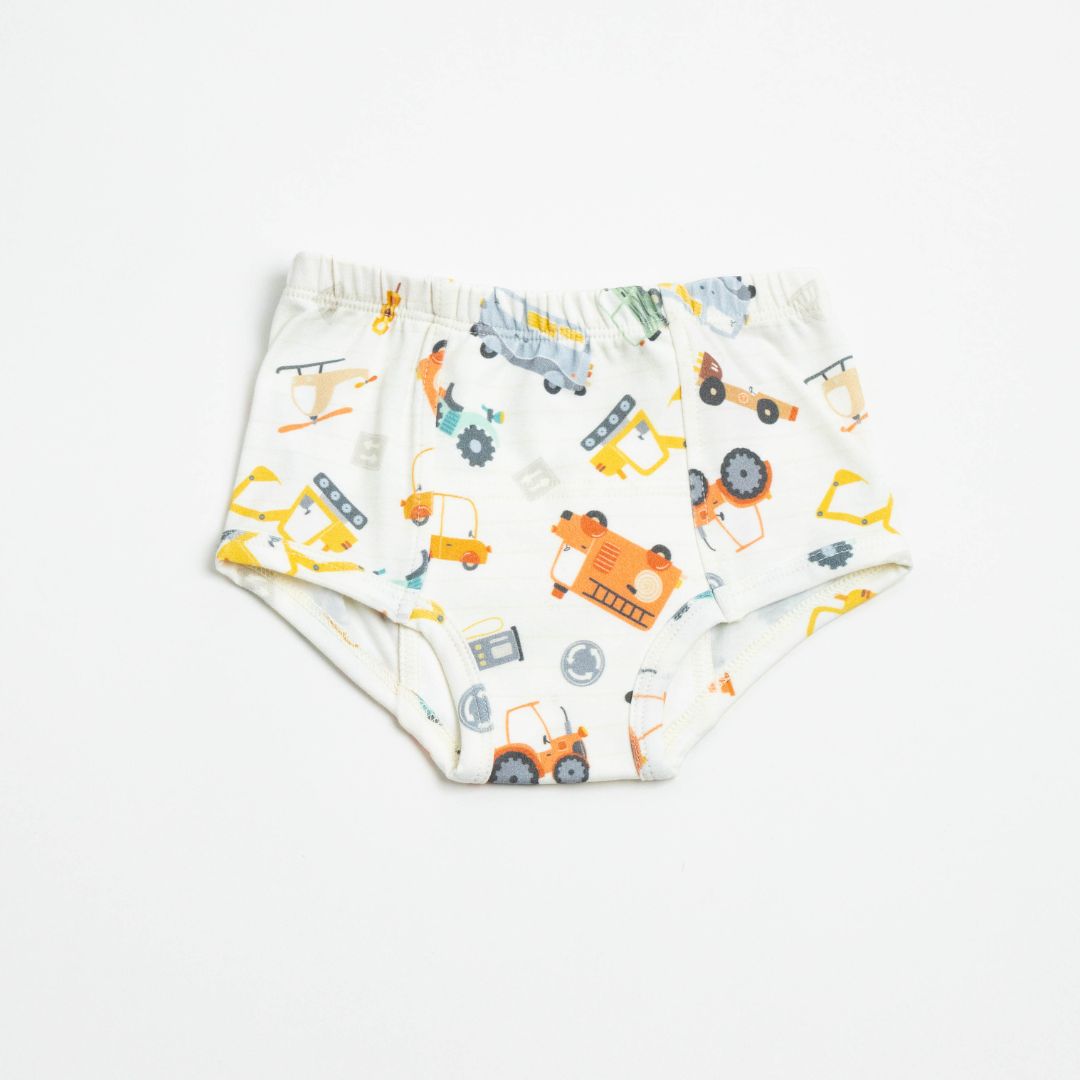 Organic potty training underwear is breathable, non-toxic, and designed for delicate toddler skin