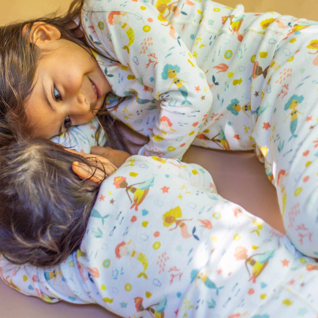 Mermaids from around the world Organic Pajamas