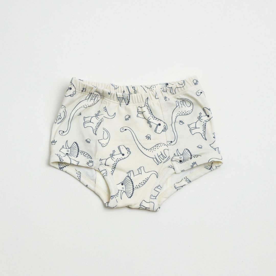 Organic potty training underwear is breathable, non-toxic, and designed for delicate toddler skin